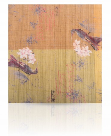 Палантин Женский SN-VINTAGE.BIRD/YELLOW